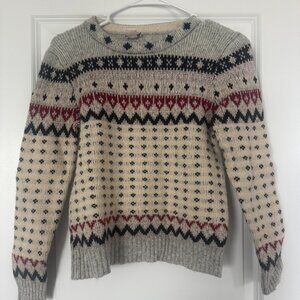 J-Crew Holiday Sweater